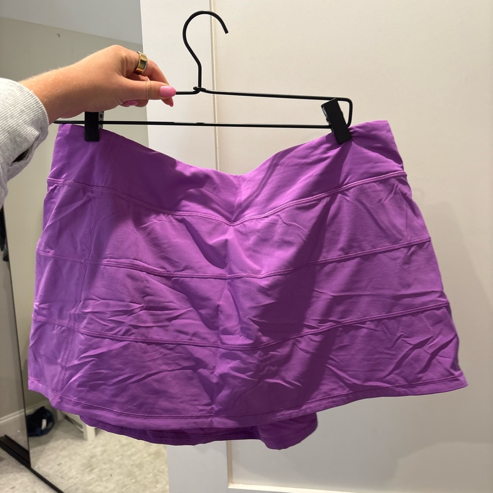 Lululemon Purple Athletic Skort - Picture 1 of 3